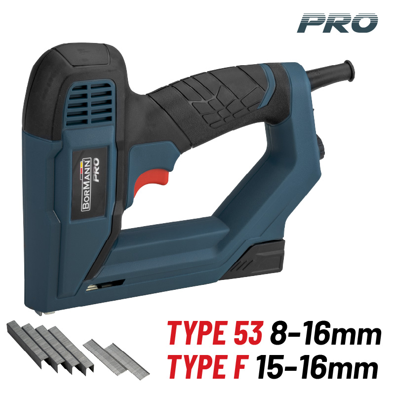 BORMANN Pro BAN1100 Καρφωτικο Ηλεκτρικό , 2 Σε 1 , Δίχαλο 8-16mm - Καρφί 15-16mm