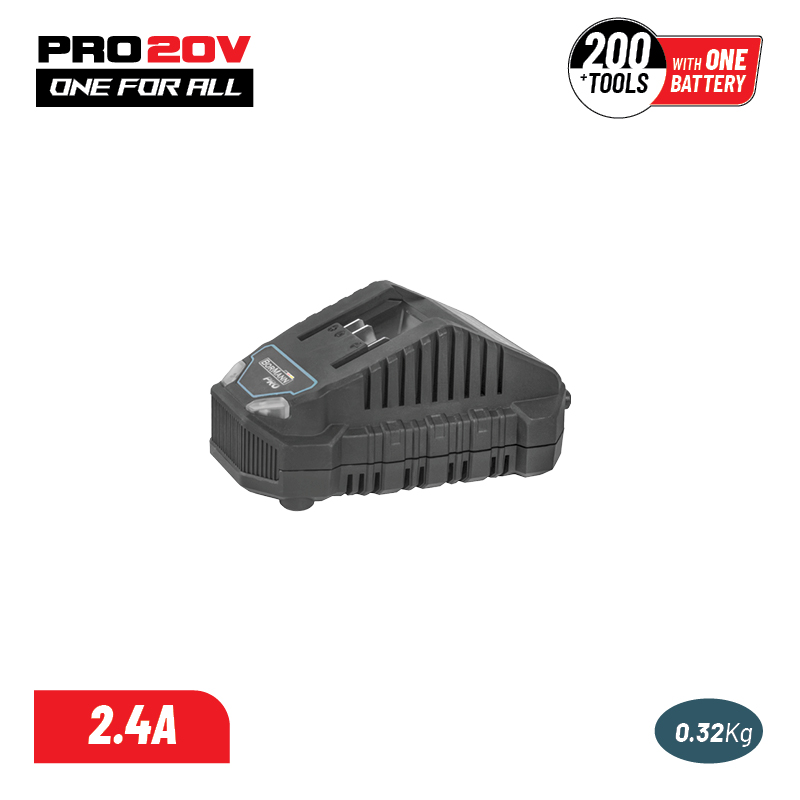 BORMANN Pro BBP2001 Φορτιστής 20V Li-Ion 2000Mah-2.4A