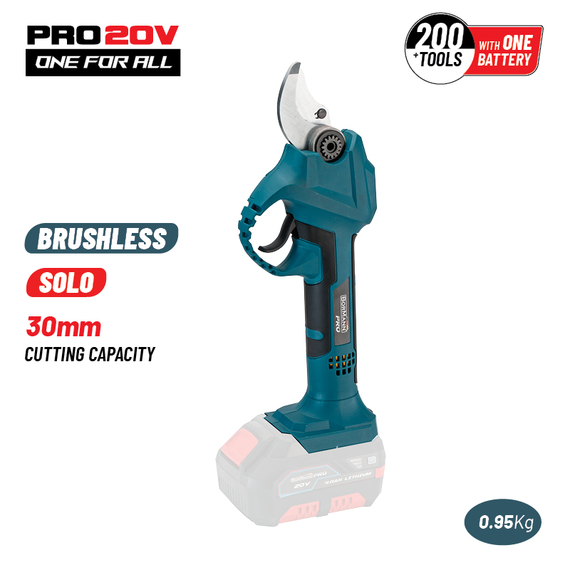 BORMANN Pro BBP4150 Ψαλίδι Κλαδέματος Brushless Μπαταρίας 20V,SOLO