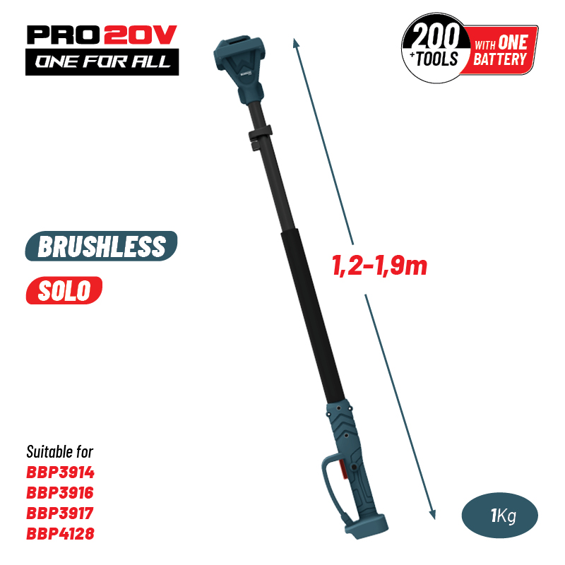 BORMANN Pro BBP4205 Προέκταση Τηλεσκοπική 1.2-1.9m για BBP3914C, BBP3916C, BBP3917C, BBP4128C