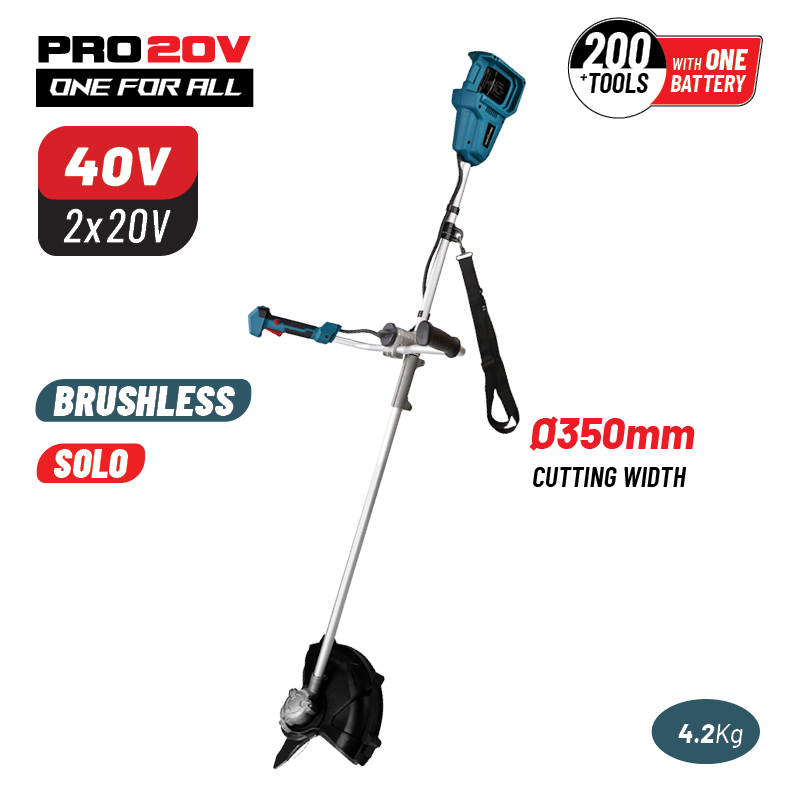 BORMANN Pro BBP4600 Θαμνοκοπτικό 40V Brushless Μπαταρίας,SOLO