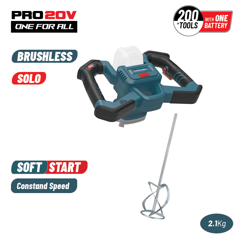 BORMANN Pro BBP5350 Aναδευτήρας Μπαταρίας 20V, 6 Ταχύτητες, Μ-14 SOLO