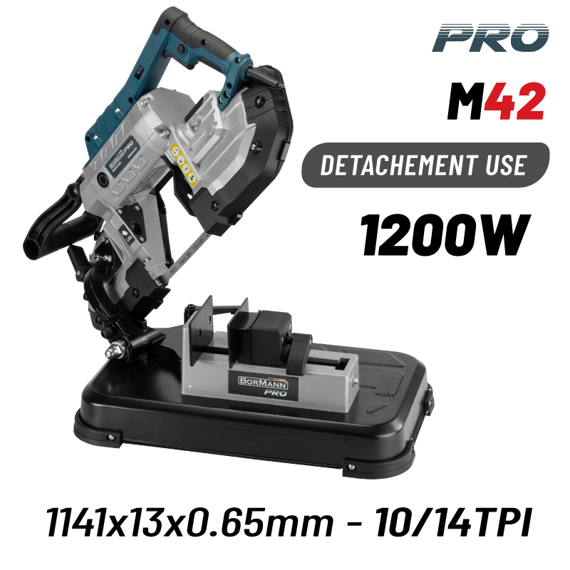 BORMANN Pro BBS4010 Πριονοκορδέλα Μετάλλου 1200W, Φ120mm