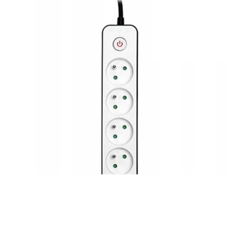 BORMANN BCR1011 Πολύμπριζο 4 Θέσεων 3x1.5mm,με Διακόπτη