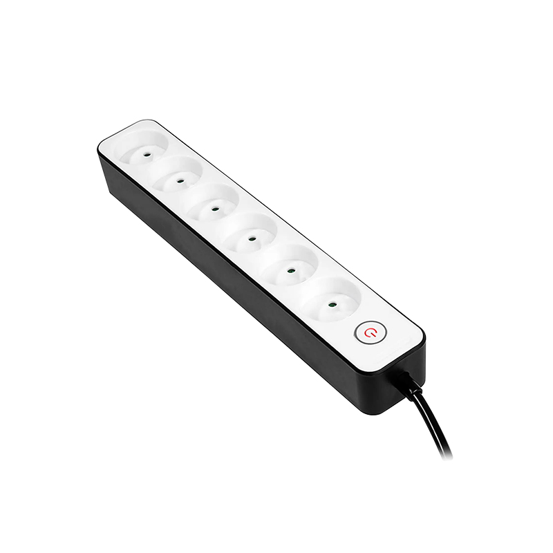 BORMANN BCR1013 Πολύμπριζο 6 Θέσεων Σούκο 3x1.5mm,με Διακόπτη