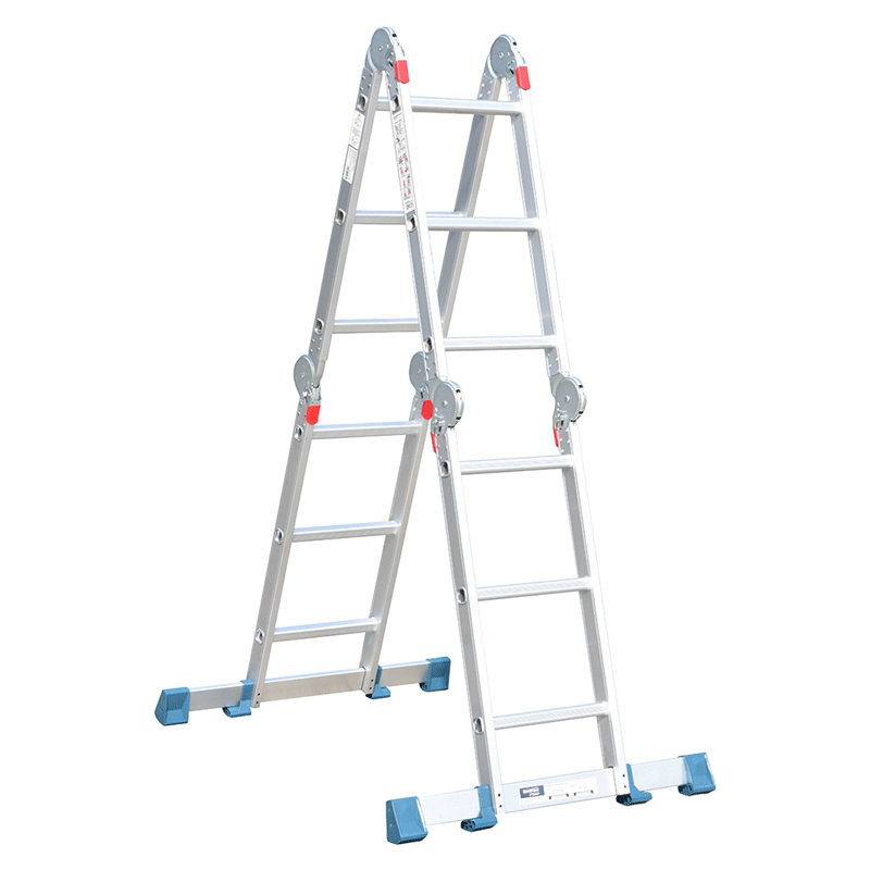 BORMANN Pro BHL5040 Σκάλα Πολυμορφική Αλουμινίου, 4x3