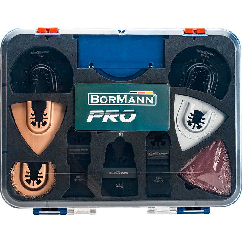 BORMANN Pro BHT1630 Σετ Εξαρτήματα Πολυεργαλείου 25τμχ