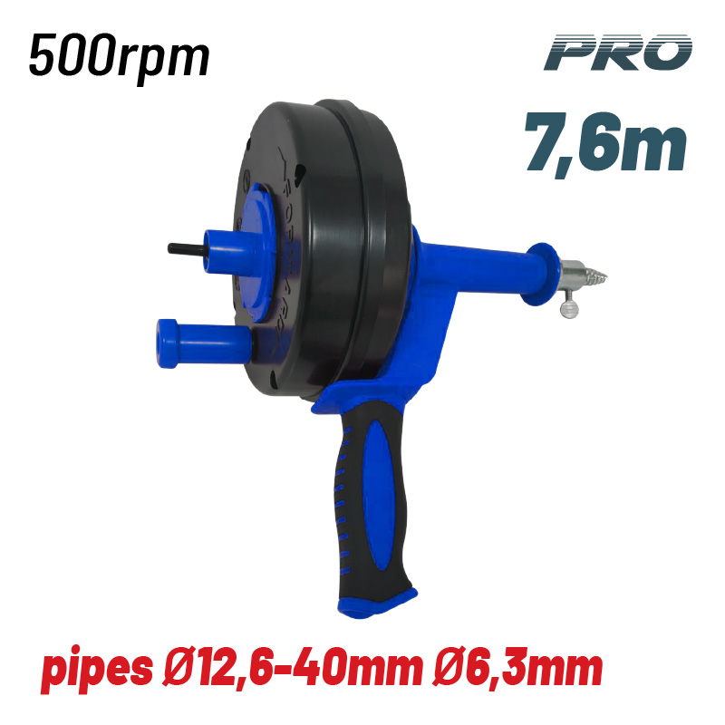 BORMANN Pro BHT1700 Αποφρακτικό Μηχάνημα Δράπανου 7.6m, Πάχος Ατσαλίνας 6.3mm