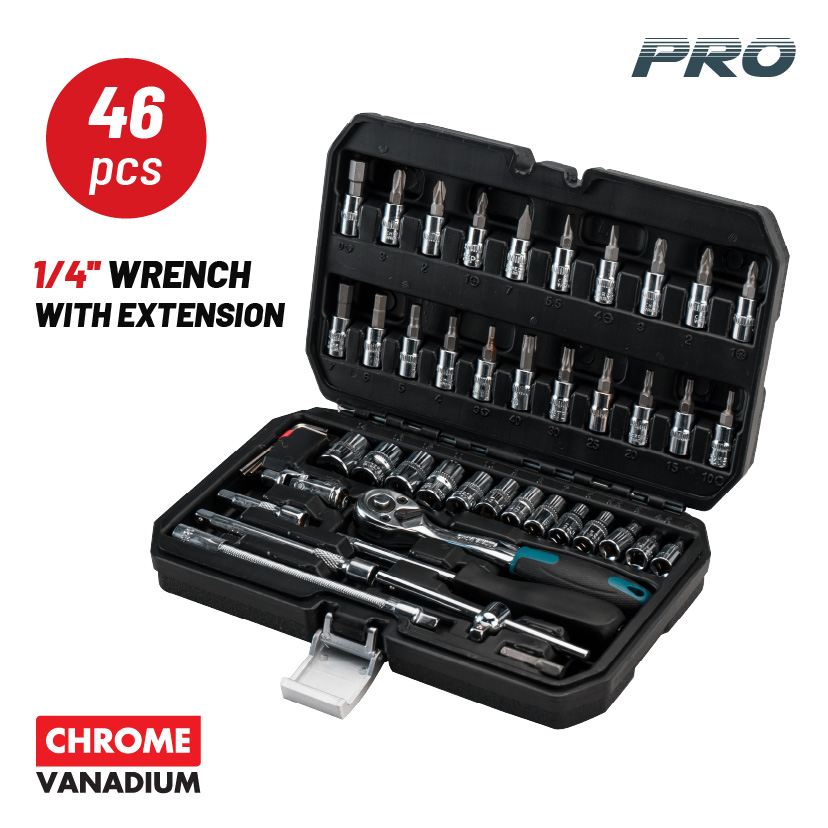 BORMANN Pro BHT5100 Καρυδάκια 1/4'' 46τεμ