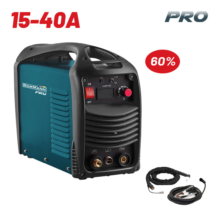 BORMANN Pro BIW4012 Plasma Κοπής Inverter 15-40A/60%, 1-12mm