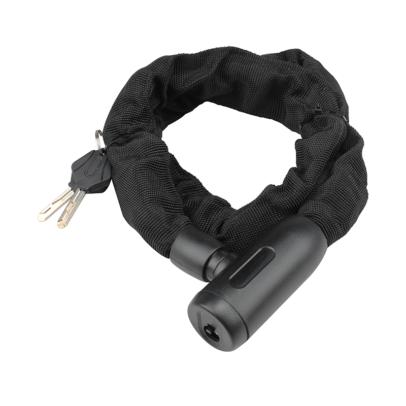BORMANN Pro BLK1340 Αντικλεπτική Αλυσίδα Μοτοσυκλέτας 100cm, Πάχος 10mm,με Κλειδαρία και Επένδυση