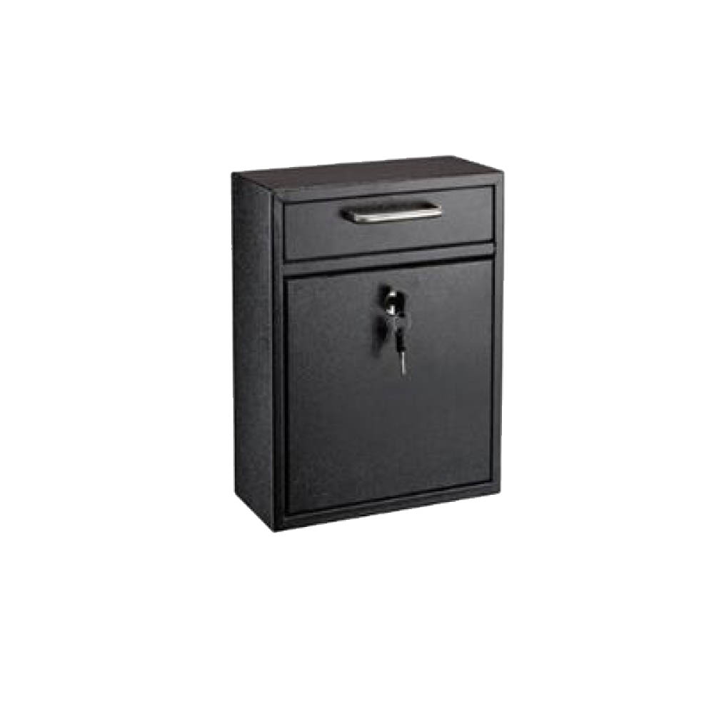 BORMANN BMB1103 Γραμματοκιβώτιο Μ27xΠ12xΥ30.5cm,Μαύρο