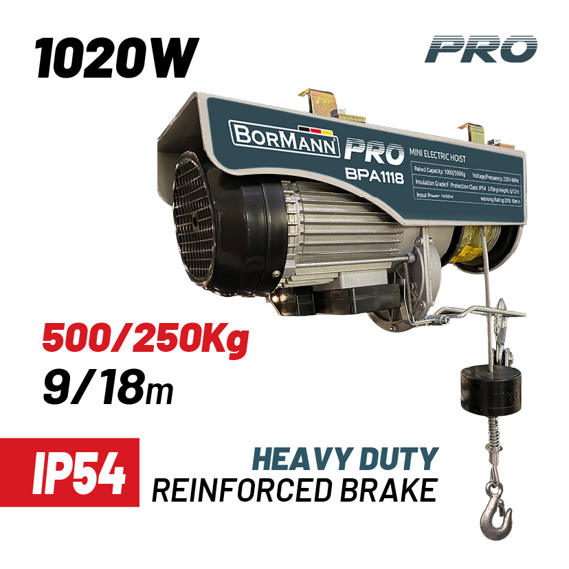 BORMANN Pro BPA5118 Ηλεκτρικό Παλάγκο 500Kg