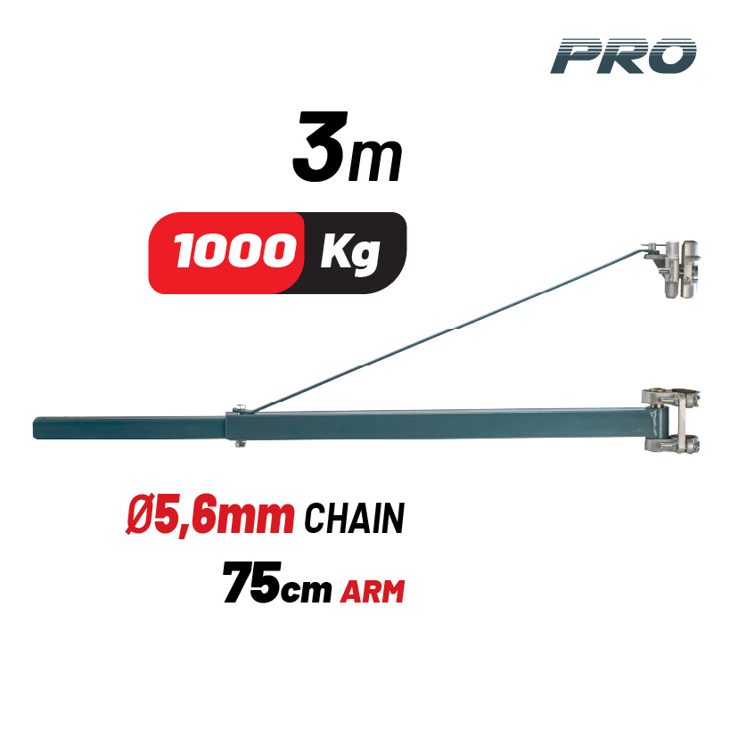 BORMANN Pro BPP1010 Βραχίονας Παλάγκου 1000Kg