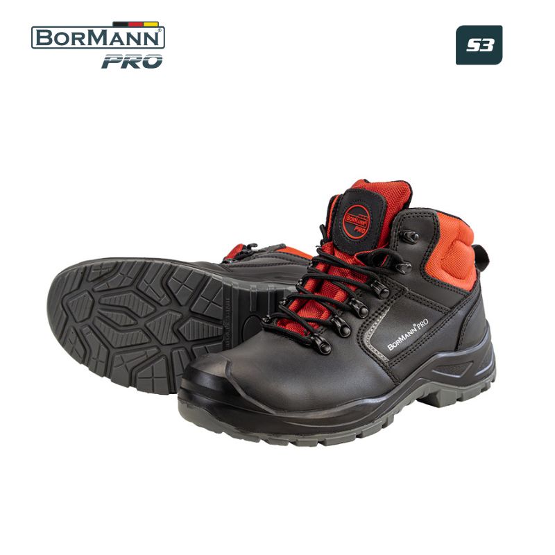 BORMANN Pro BPP8204 Μποτάκια Ασφαλείας S3 LG SR Αδιάβροχο Leon No 44