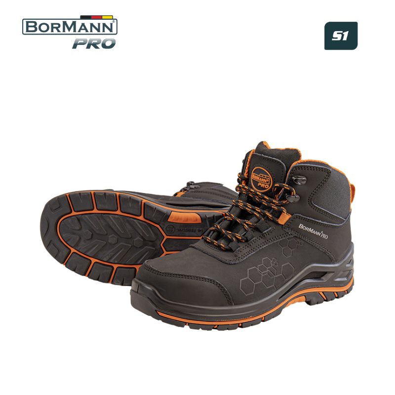 BORMANN Pro ΒPP8224 Μποτάκι Ασφαλείας S1 SR Cordova No 40