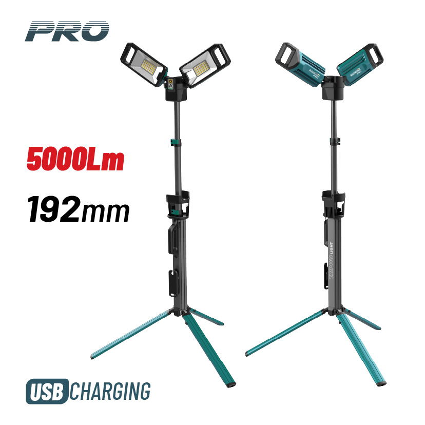 BORMANN Pro BPR6050 Λάμπα Εργασίας Επαναφορτιζόμενη, 5000Lm