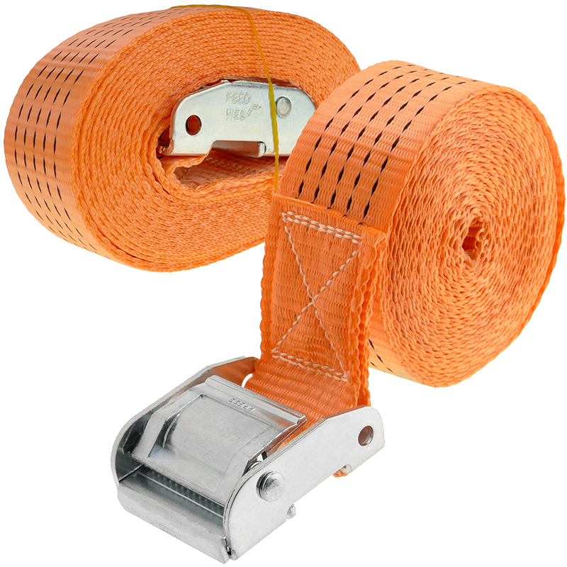 BORMANN Pro BRB1050-2 Ιμάντες Πρόσδεσης Πόρπης  25mm x 8m,Αντοχή 1Ton, 2τεμ