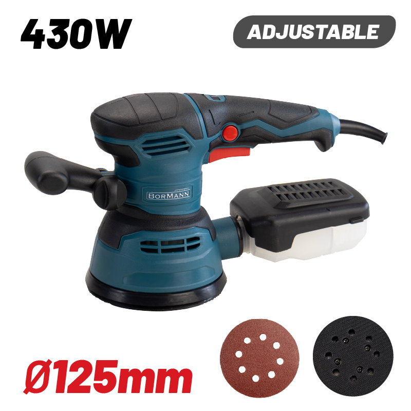 BORMANN BSS2470 Τριβείο Έκκεντρο 430W Ρυθμιζόμενο,Φ125mm