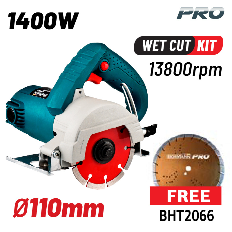 BORMANN Pro BTC5010 Κόφτης Πλακιδίων Ηλεκτρικός 1400W, Φ110mm
