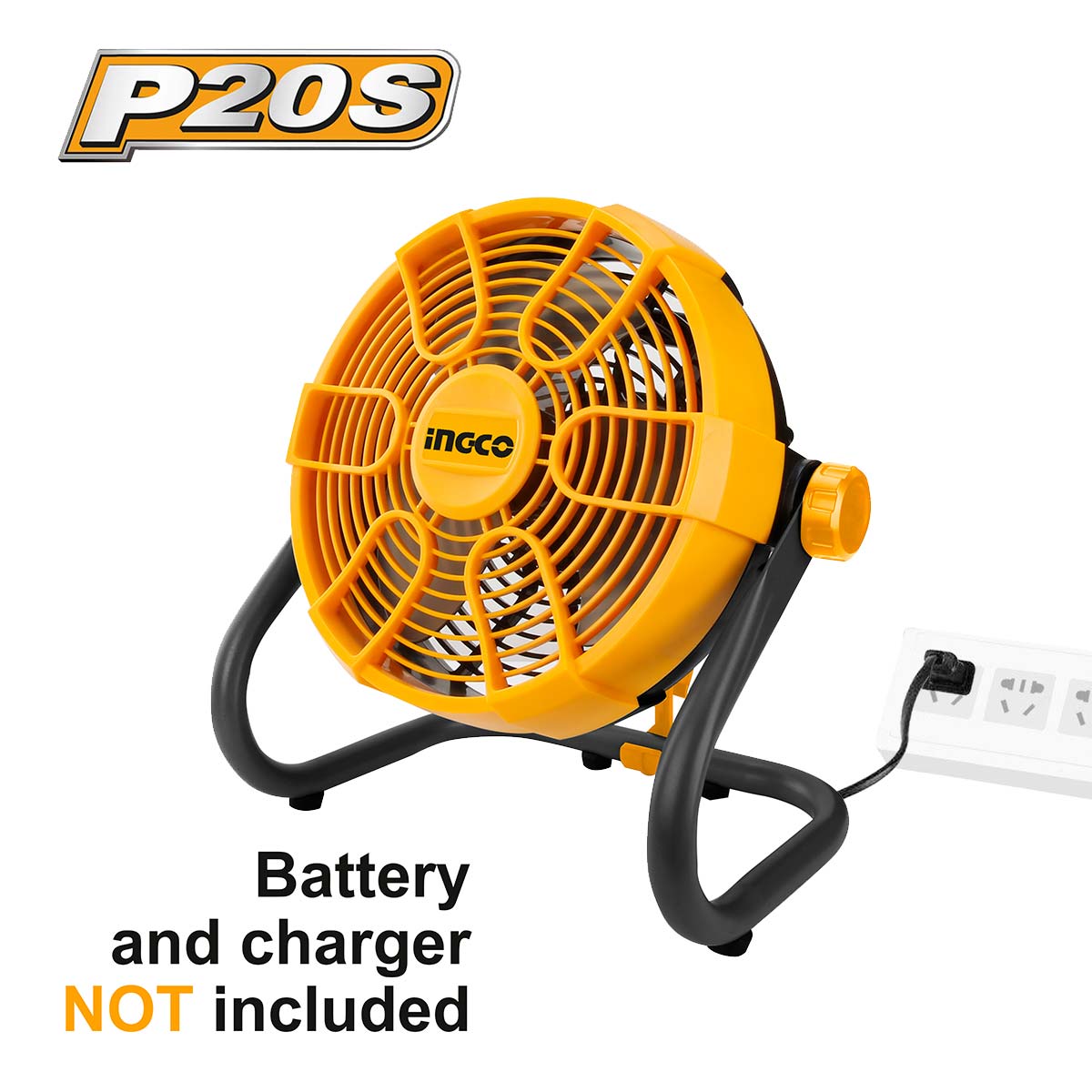 Ανεμιστήρας Μπαταρίας 20V Li-Ion SOLO (Λειτουργία και με ρεύμα)