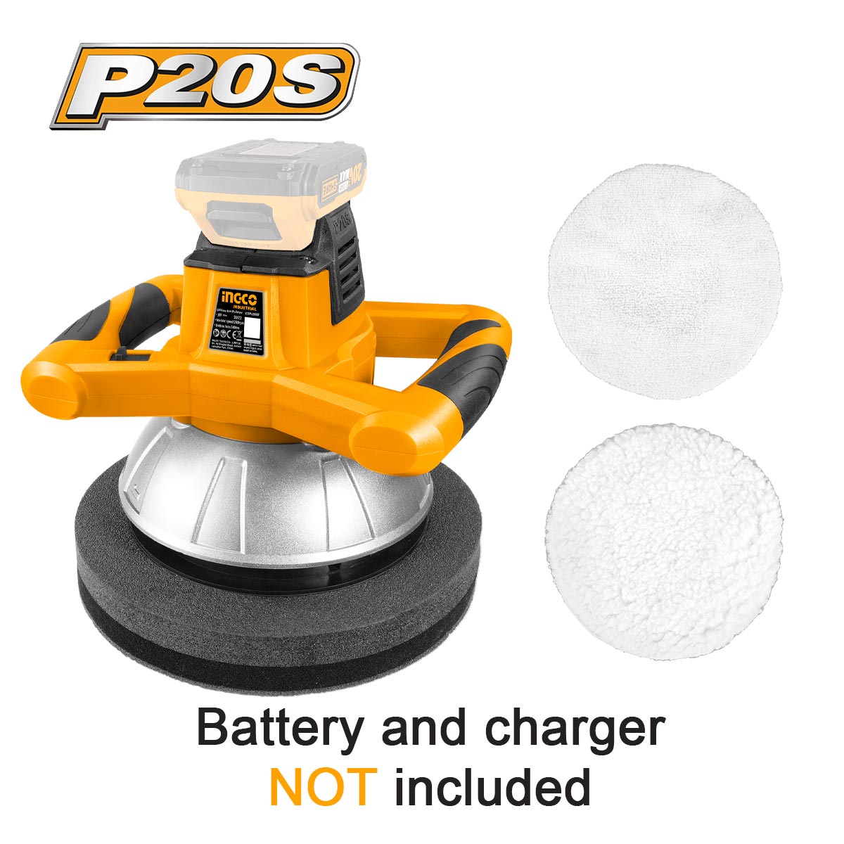 Στιλβωτής Μπαταρίας 20V Li-Ion SOLO Φ 254mm