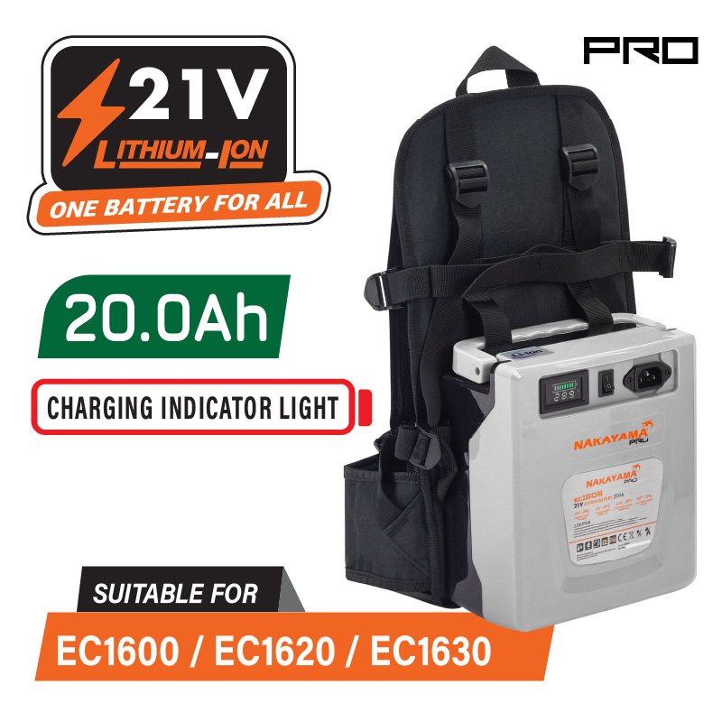 NAKAYAMA Pro EC1608 Μπαταρία 21V, 20Ah για EC1600, EC1620, EC1630