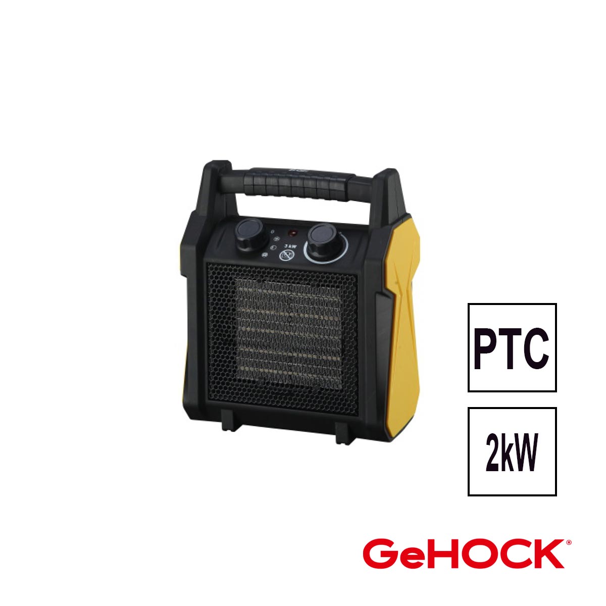 Αερόθερμο Βιομηχανικό Ηλεκτρικό Κεραμικό PTC 2kW GeHOCK