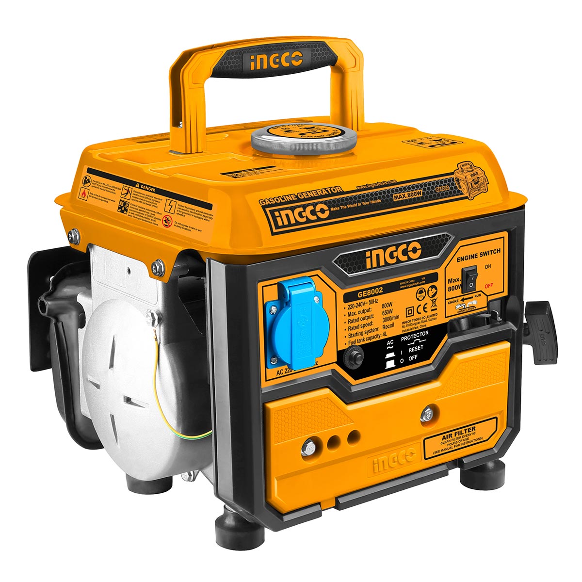 Γεννήτρια Βενζίνης Βαλιτσάκι 0.8kW  1kVA  2HP