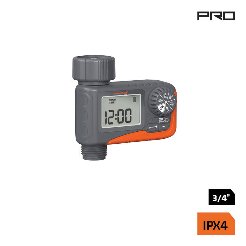 NAKAYAMA Pro GH9138 Προγραμματιστής Ποτίσματος Μπαταρίας με Οθόνη LCD