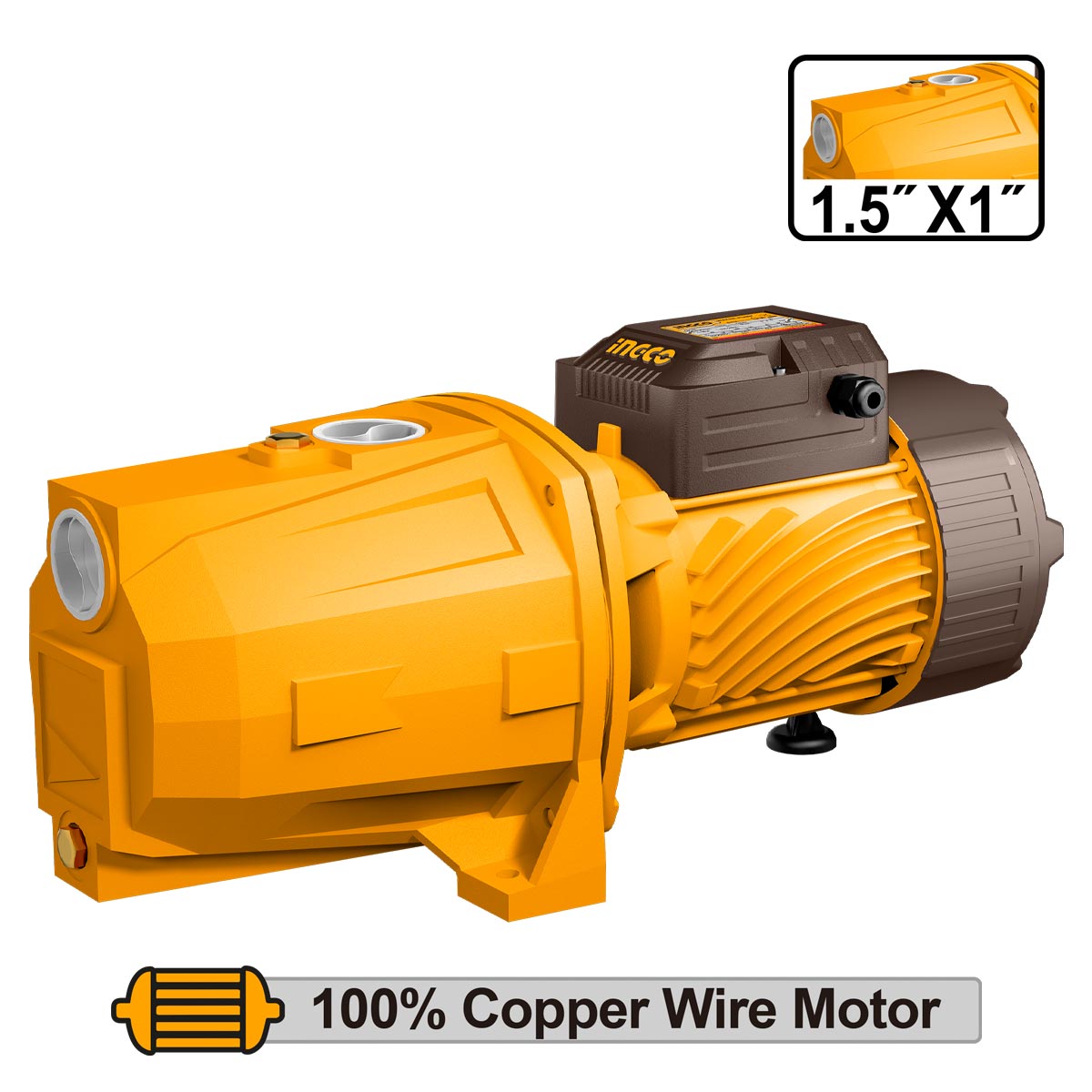 Αντλία Αυτόματης Αναρρόφησης 1500W 2HP