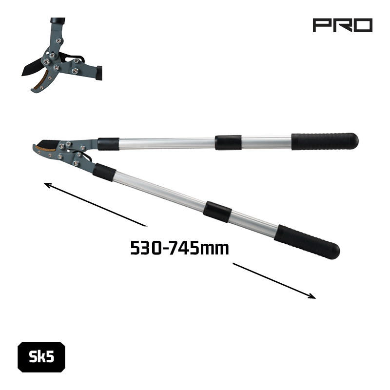 NAKAYAMA Pro SSF521 Ψαλίδι Κλάδου με Λαβή Τηλεσκοπική 530-745mm